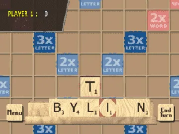 Scrabble (US) screen shot game playing